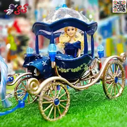 کالسکه و اسب اسباب بازی و باربی پرنسس PRINCESS CARRIAGE 372A