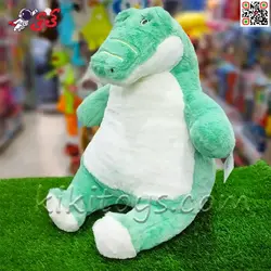 عروسک تمساح نشسته پولیشی بزرگ اسباب بازی 40 سانتی متر