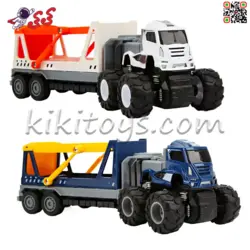 کامیون فلزی حمل ماشین اسباب بازی KLX600 190