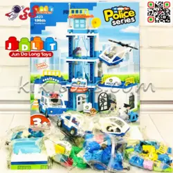 لگو دوپلو ایستگاه پلیس بزرگ قطعه درشت کودک JDLT 5423
