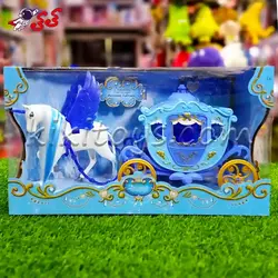 اسباب بازی کالسکه سیندرلا با اسب بالدار WUSION STATE Cinderella 2223B