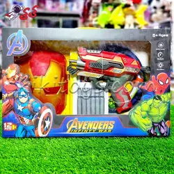 اسباب بازی تفنگ طرح ایرونمن تیر اسفنجی قهرمانان اونجرز Iron Man SB514