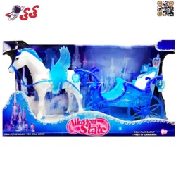 اسباب بازی کالسکه و اسب بالدار راهرو  WUSION STATE  Cinderella