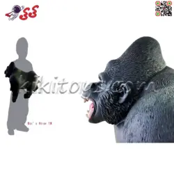 فیگور حیوانات گوریل و کینگ کنگ بزرگ نرم اسباب بازی اورجینال Gorilla figure X060