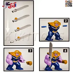 لگو غول تانوس با دستکش دکول DECOOL 0296 THANOS