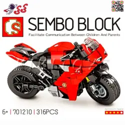 لگو ماکت موتورسیکلت دوکاتی Ducati برند اس وای SEMBO BLOCK 701210