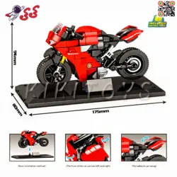لگو ماکت موتورسیکلت دوکاتی Ducati برند اس وای SEMBO BLOCK 701210