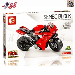 لگو ماکت موتورسیکلت دوکاتی Ducati برند اس وای SEMBO BLOCK 701210