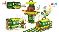 ست جعبه ابزار اسباب بازی طرح قطار TRAIN combination creative 66650