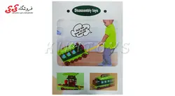 ست جعبه ابزار اسباب بازی طرح قطار TRAIN combination creative 66650