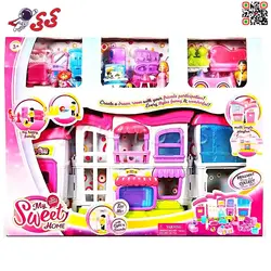 خانه اسباب بازی موزیکال باربی دخترانه MY SWEET HOME 16689