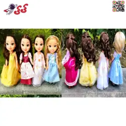 عروسک پرنسس بل دیو و دلبر اسباب بازی  BELLE برند جکس 54548