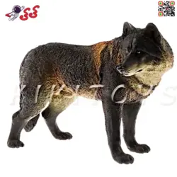 فیگور حیوانات ماکت گرگ سایز بزرگ Fiqure of wolf 791