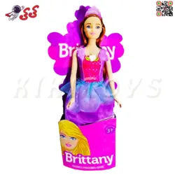 عروسک باربی اسباب بازی لباس بنفش Anliy 7102538