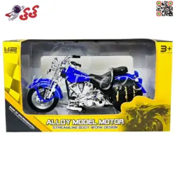 ماکت فلزی موتور سنگین کلاسیک اسباب بازی ALLOY MODEL MOTOR 795