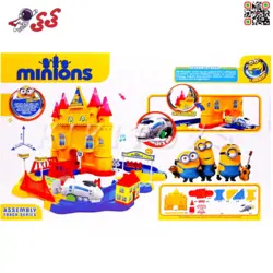 اسباب بازی قلعه مینیون با قطار Minion Castle 8802