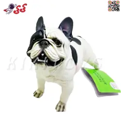 فیگور حیوانات ماکت سگ بولداگ فرانسوی نرم اسباب بازی French Bulldog 185
