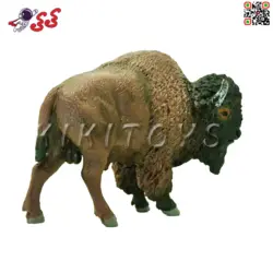 فیگور حیوانات بوفالو اسباب بازی Buffalo brown bull 310