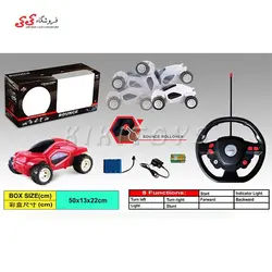ماشین کنترلی ملق زن اسباب بازی  BOUNCE BACK FLIP STUNT CAR