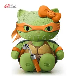 فیگور عروسک هلو کیتی نینجا نارنجی Hello kitty