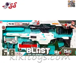 تفنگ اسباب بازی اسنایپر و تک تیرانداز تیر فومی با پوکه پران SNIPER GUN XH9966