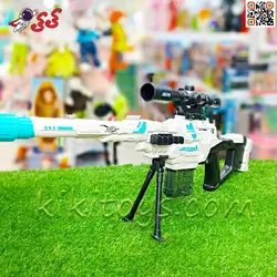 تفنگ اسباب بازی اسنایپر و تک تیرانداز تیر فومی با پوکه پران SNIPER GUN XH9966