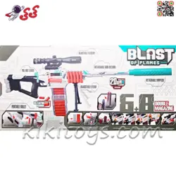 تفنگ اسباب بازی اسنایپر و تک تیرانداز تیر فومی با پوکه پران SNIPER GUN XH9966