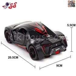 ماکت ماشین فلزی لایکن هایپر اسپرت LION KING 24081