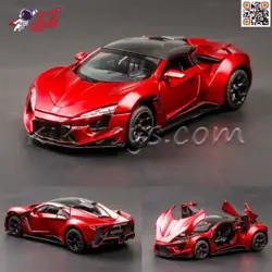 ماکت ماشین فلزی لایکن هایپر اسپرت LION KING 24081