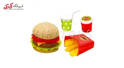 ست همبرگر و فست فود اسباب بازی FASHION SMALLCUTLERY 326
