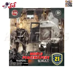 ماکت سنگر شهری و سرباز با تجهیزات نظامی برند 77110A ام اند سی