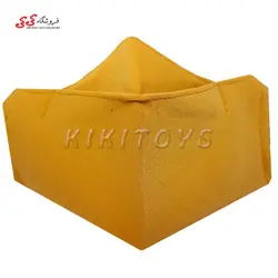 ماسک صورت سه بعدی پارچه ای سه لایه رنگ شتری