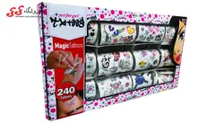 برچسب تاتو موقت دخترانه Magic Tattos 8120