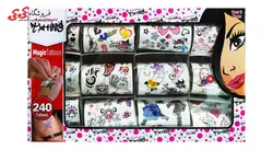 برچسب تاتو موقت دخترانه Magic Tattos 8120