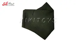 ماسک صورت سه بعدی پارچه ای سه لایه سبز طرح دار