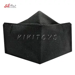ماسک صورت سه بعدی پارچه ای سه لایه مشکی