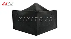 ماسک صورت سه بعدی پارچه ای سه لایه مشکی