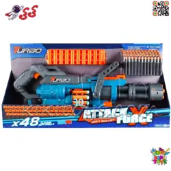 مسلسل و تفنگ اسباب بازی BT320 تیر فومی SHOT BALL GAN