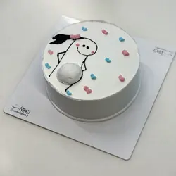 کیک  تعیین جنسیت