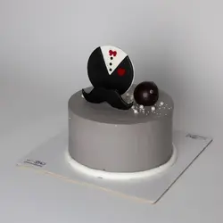 کیک مردانه  خامه فوندانت