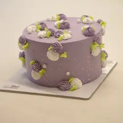 کیک دو نفره کد سه