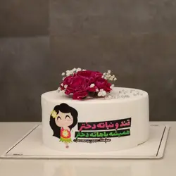 کیک ویژه روز دختر کد دو