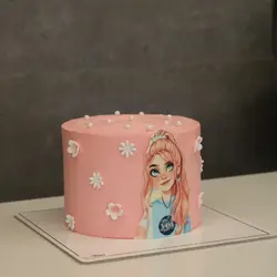 کیک دخترانه کد پنج