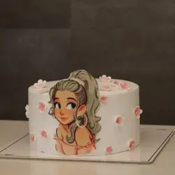 کیک دخترانه کد هفت