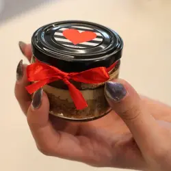 مینی جار کیک در سه طعم و شکل