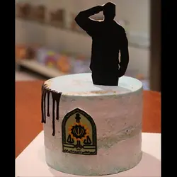 کیک نیروی انتظامی کد 2