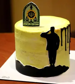 کیک نیروی انتظامی