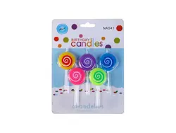 شمع آبنبات چوبی