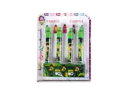 شمع شعله رنگین