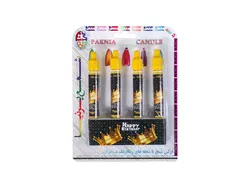 شمع شعله رنگین